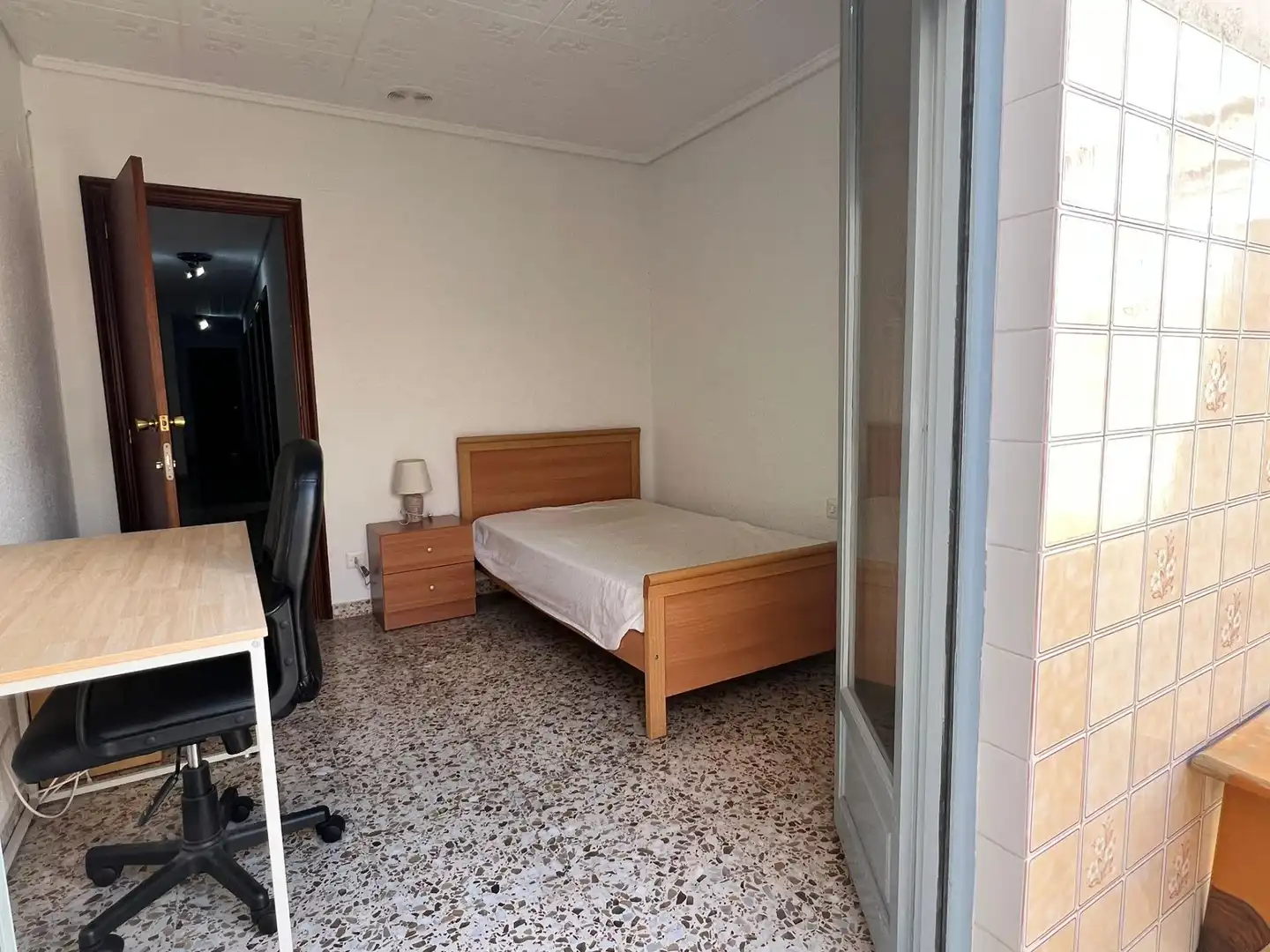 Schlafzimmer von Wohnung zur untervermieten in Elche / Elx mit Terrasse und Möbliert