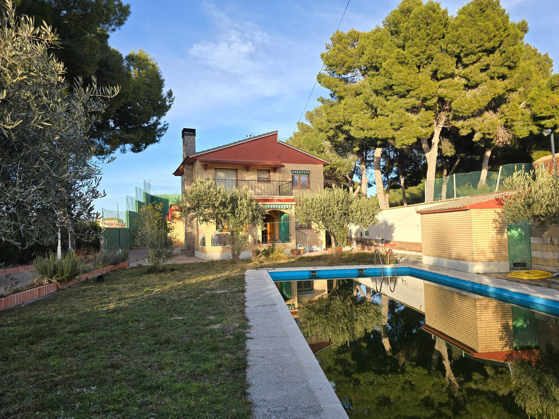 Jardí de Casa o xalet en venda en Leciñena amb Calefacció, Jardí privat i Terrassa