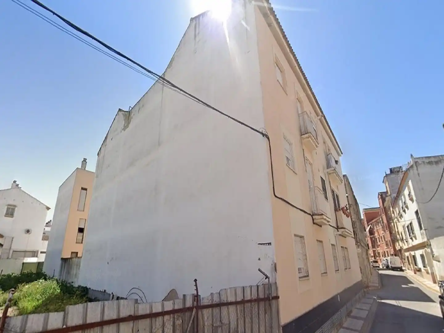 Vista exterior de Piso en venta en La Algaba con Trastero