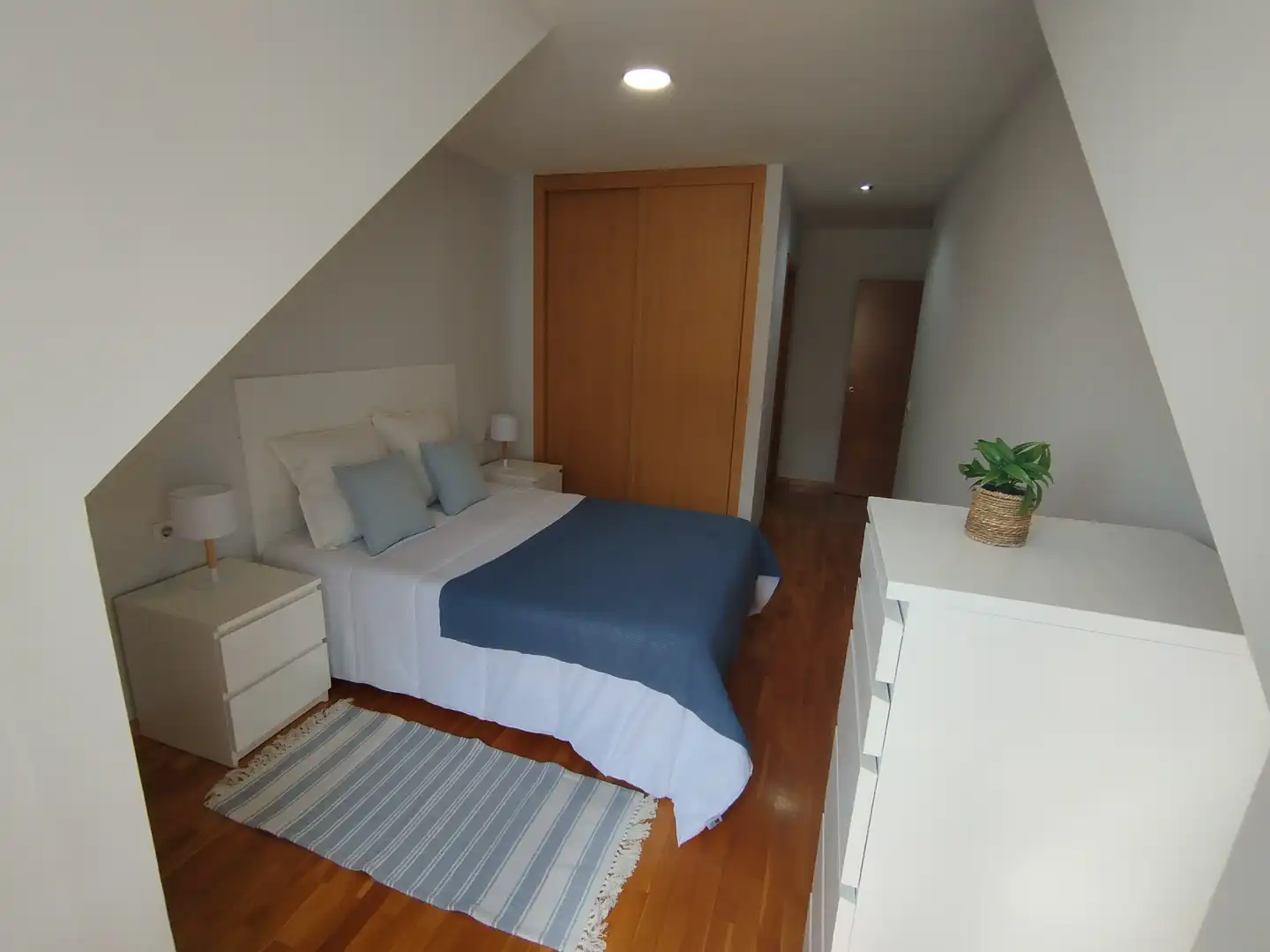 Bedroom of Flat for sale in Ames  with Heating, Parquet flooring and Storage room