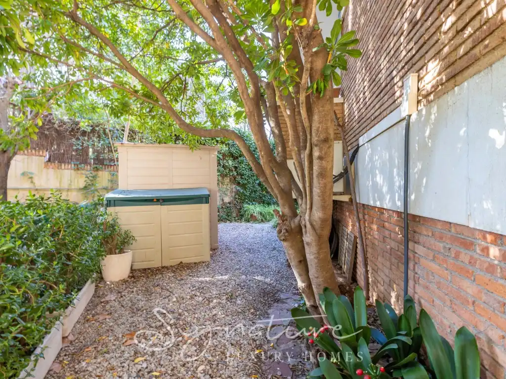 Jardí de Planta baixa de lloguer en Sant Cugat del Vallès amb Aire condicionat, Jardí privat i Terrassa
