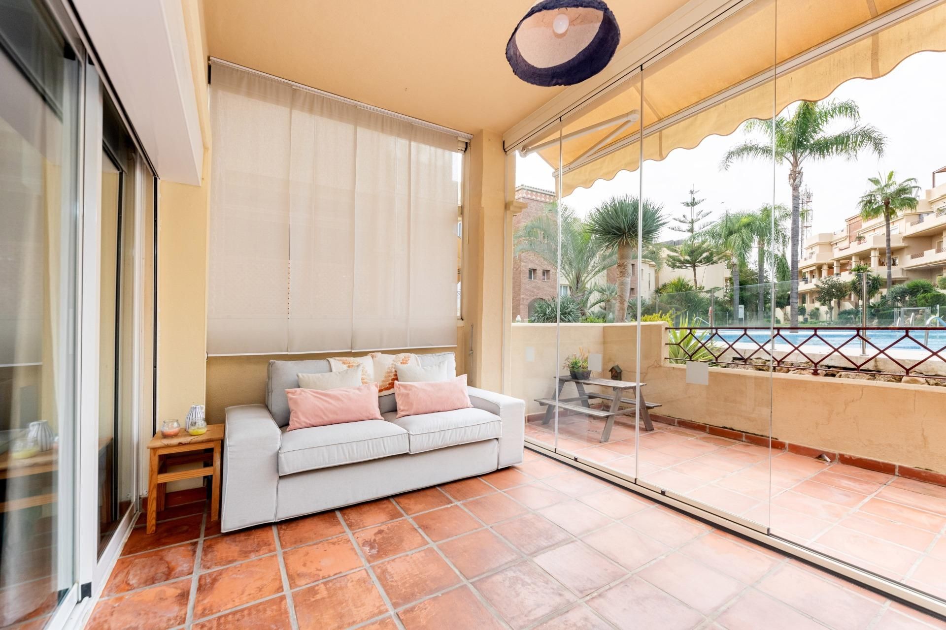 Terrace of Planta baja for sale in Benahavís  with Air Conditioner, Heating and Private garden
