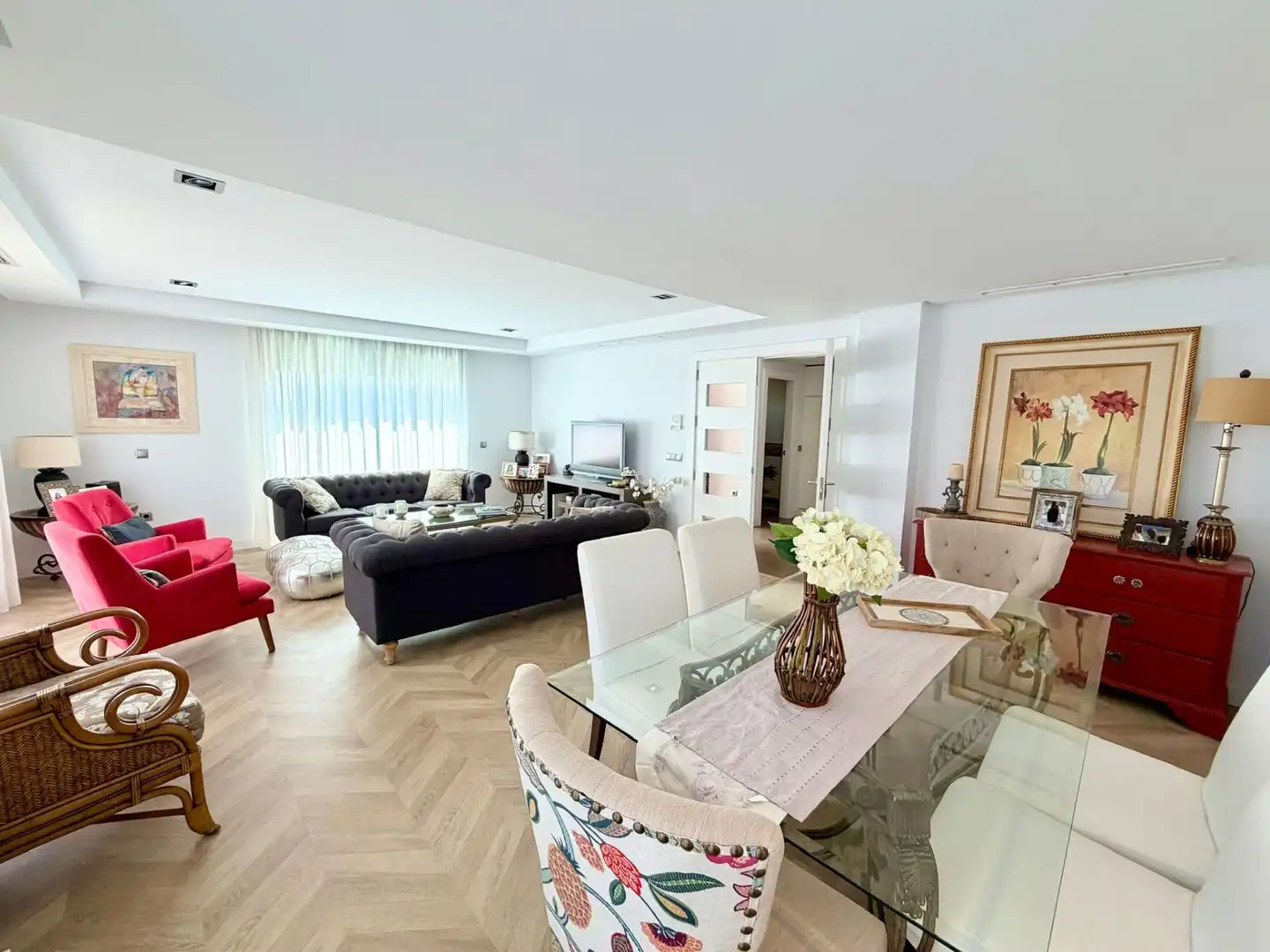 Sala de estar de Casa o chalet en venta en Almería con Trastero y Piscina