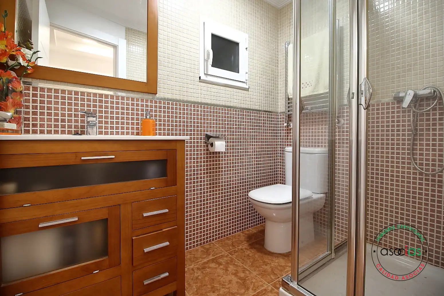 Bathroom of Flat for sale in Gijón   with Heating and Parquet flooring