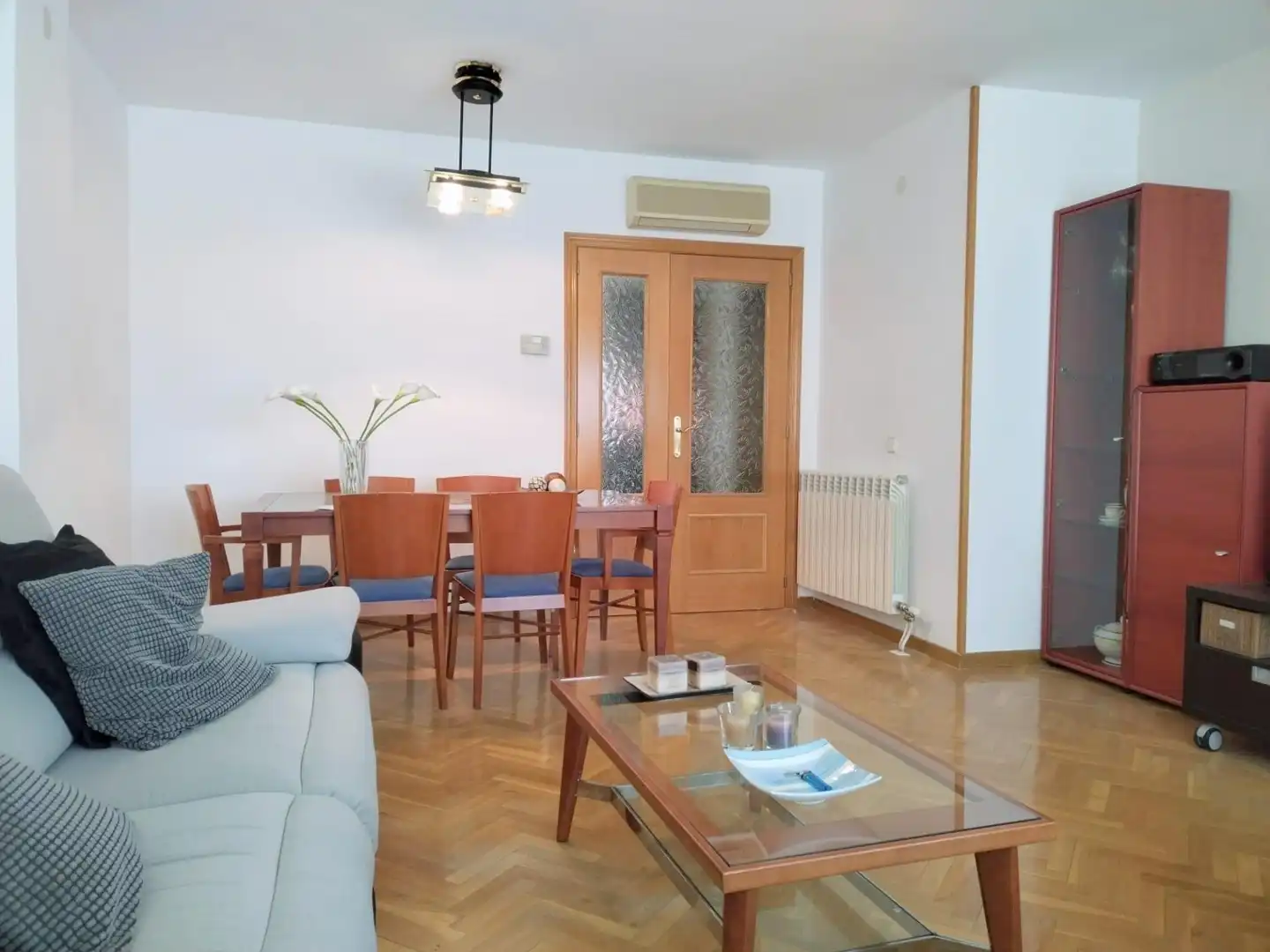 Living room of Flat for rent in Arganda del Rey  with Air Conditioner, Heating and Private garden