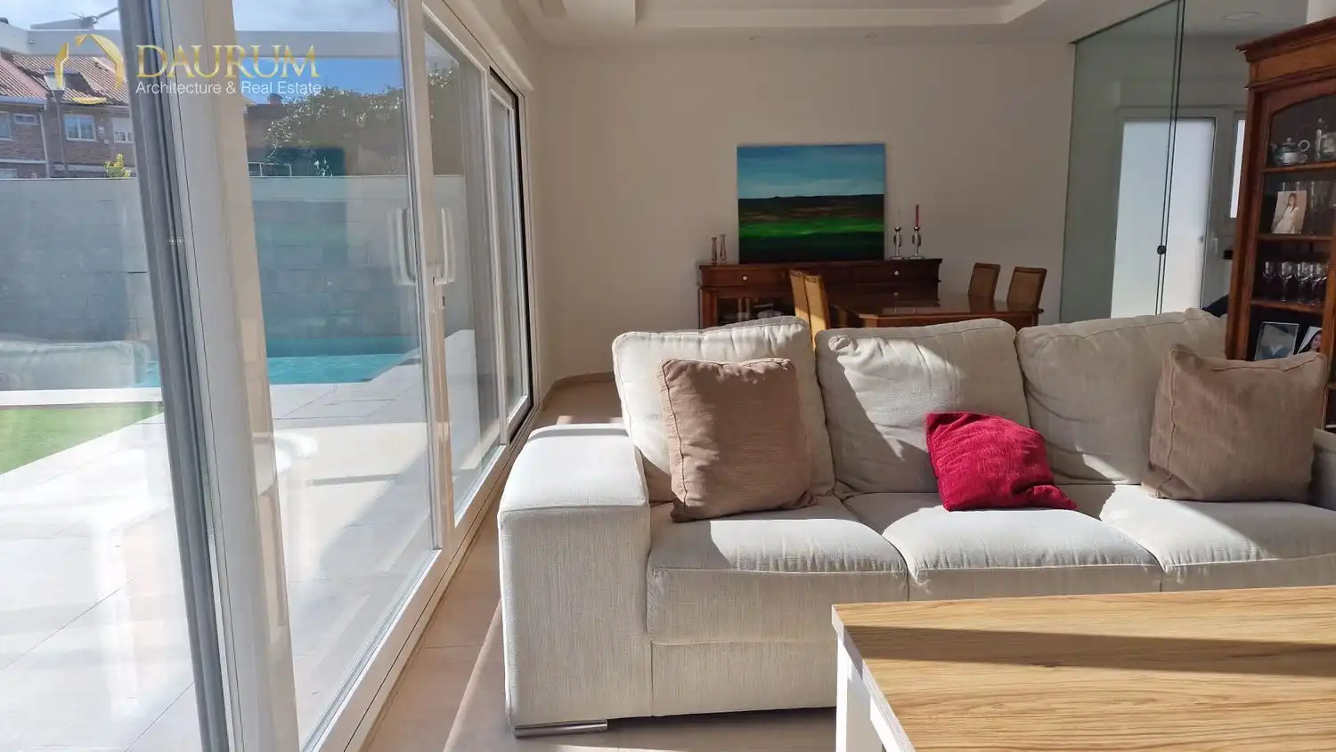 Sala de estar de Casa o chalet en venta en Pozuelo de Alarcón con Aire acondicionado, Calefacción y Terraza
