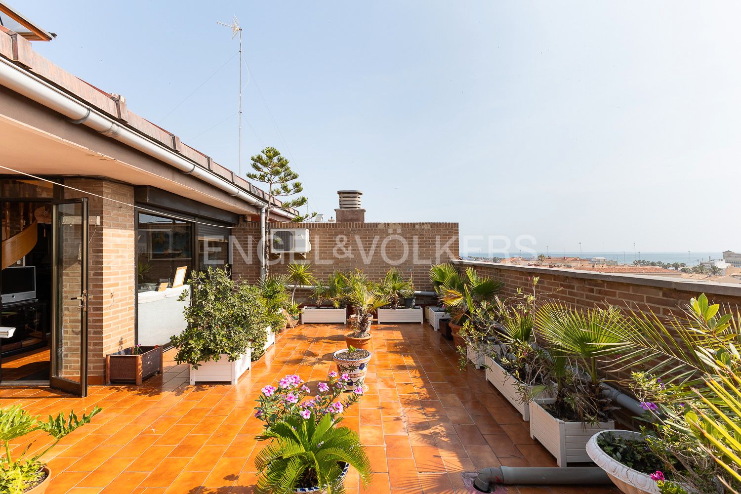 Terrace of Attic for sale in  Valencia Capital  with Heating and Terrace