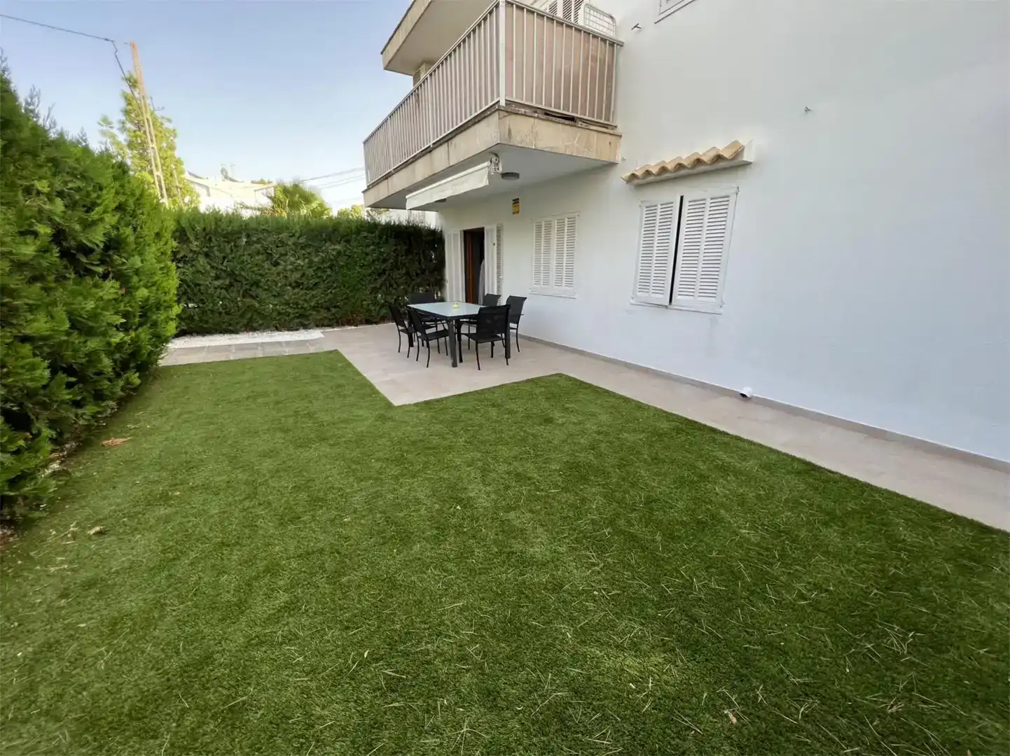 Terraza de Planta baja en venta en Alcúdia con Jardín privado, Horno y Lavadora
