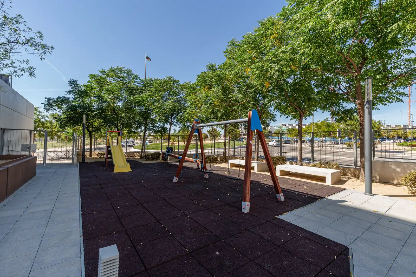 Terrasse von Wohnung zur Miete in Getafe mit Parkett, Terrasse und Abstellraum