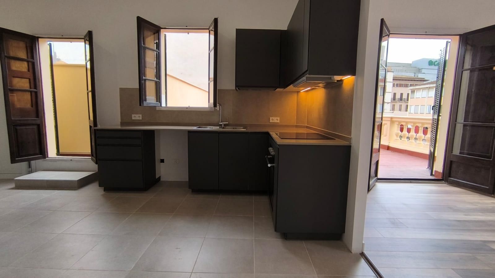 Kitchen of Flat to rent in  Palma de Mallorca  with Air Conditioner, Heating and Parquet flooring