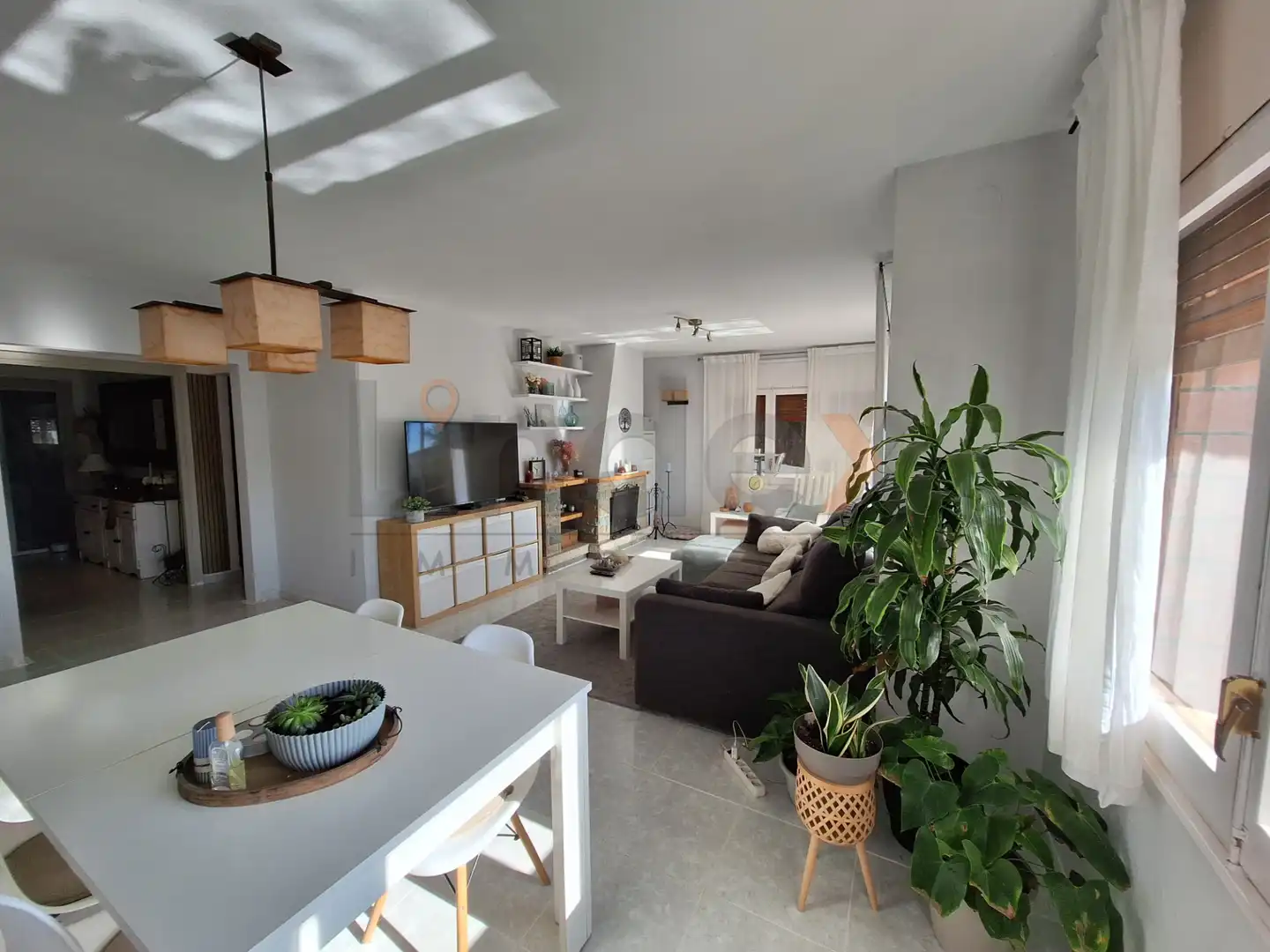 Sala de estar de Casa o chalet en venta en Arenys de Mar con Calefacción, Jardín privado y Parquet