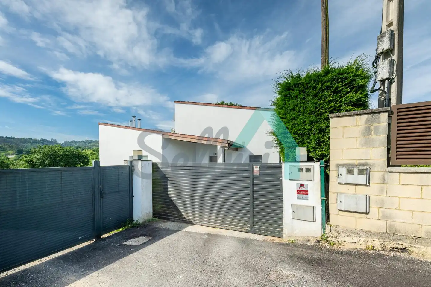 Exterior view of Houses for rent in Siero  with Heating, Parquet flooring and Terrace