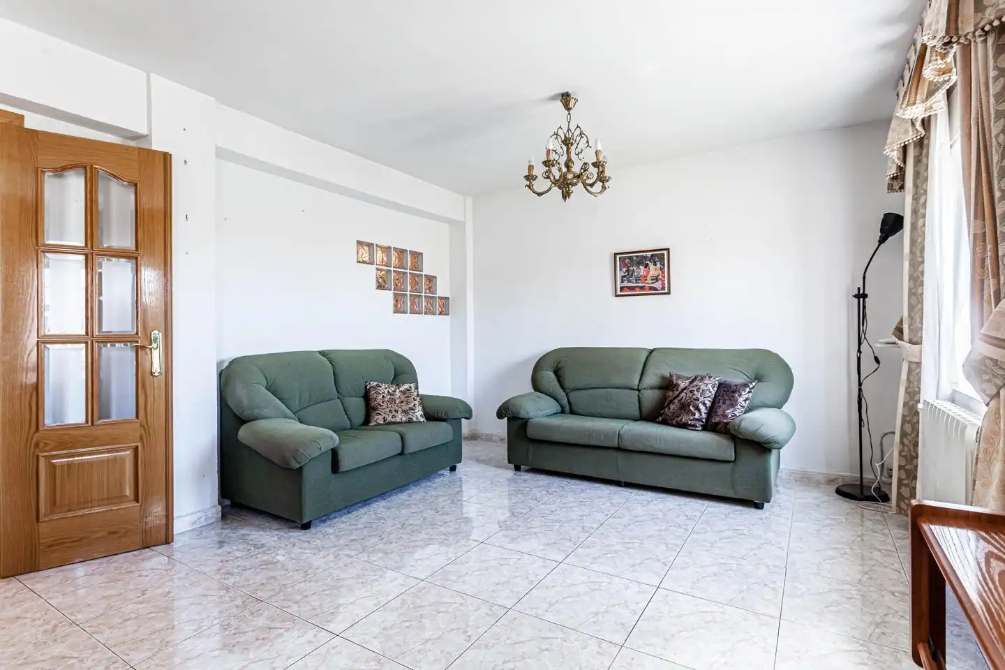 Sala de estar de Piso en venta en Madrid con Calefacción y Terraza