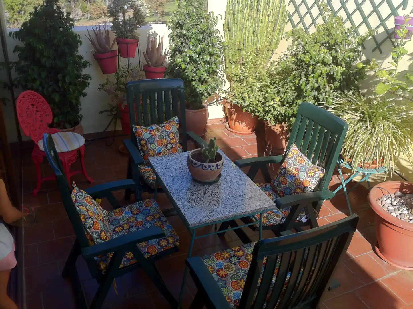 Terrasse von Dachboden zum Verkauf in Málaga mit Klimaanlage, Heizung und Terrasse