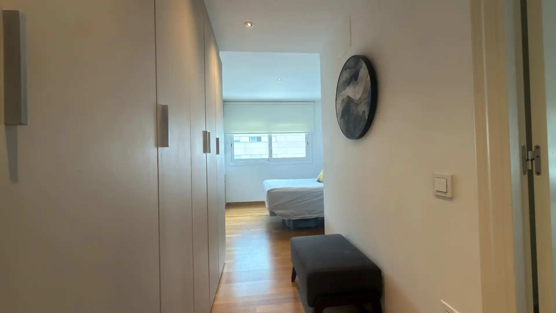 Bedroom of Flat for sale in Terrassa  with Air Conditioner, Heating and Parquet flooring