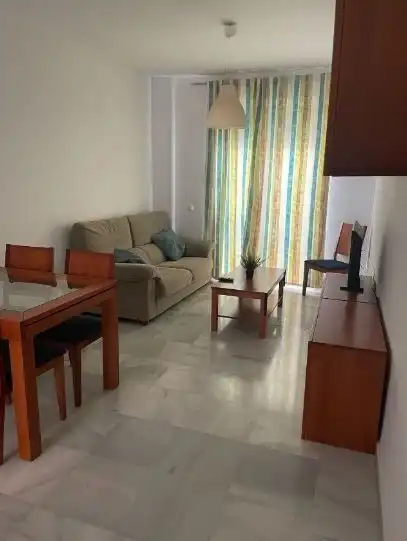 Living room of Flat for rent in Málaga  with Air Conditioner, Furnished and Oven