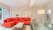 Living room of Flat to rent in  Barcelona Capital  with Heating, Private garden and Terrace