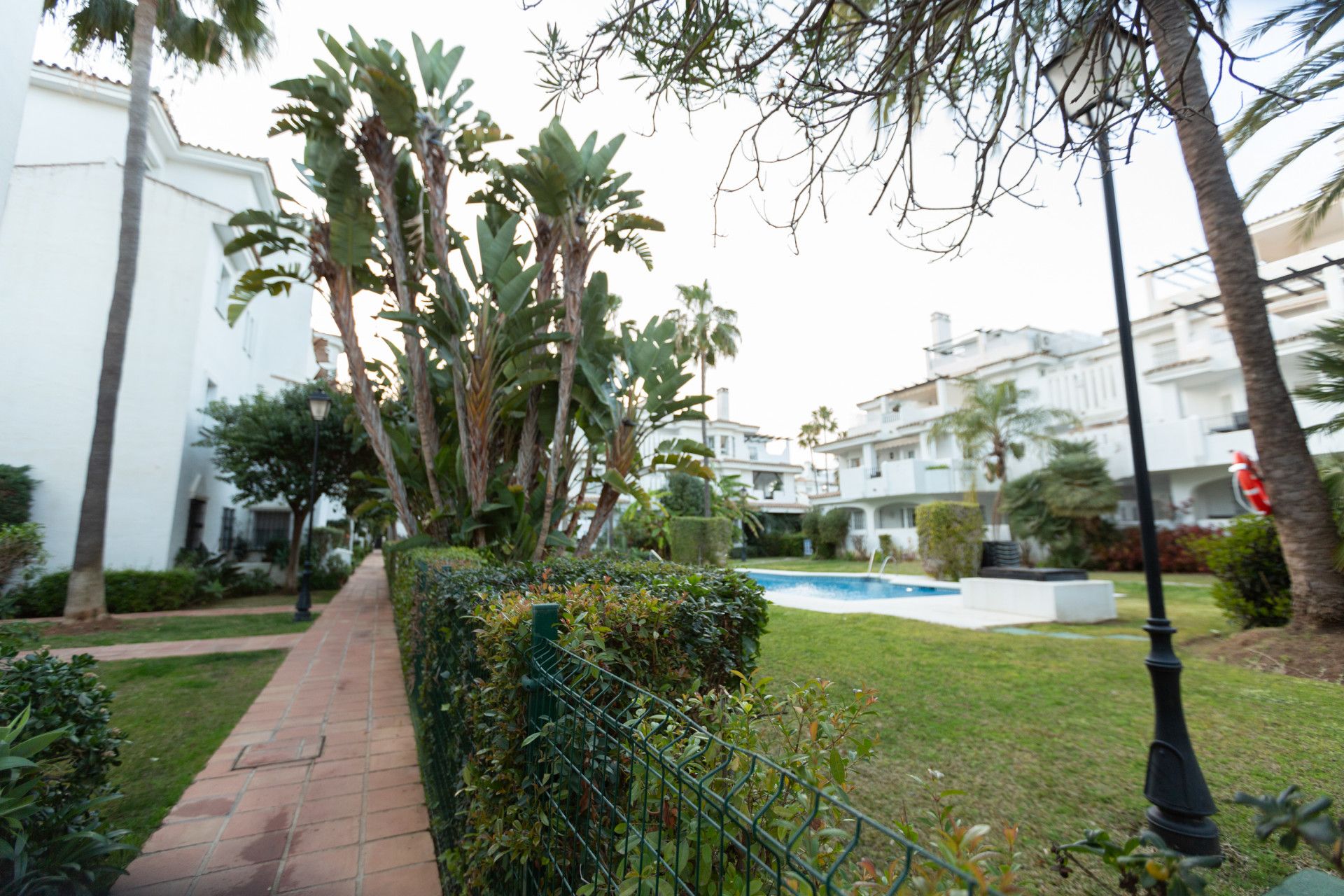 Garden of Planta baja for sale in Marbella  with Terrace, Swimming Pool and Furnished