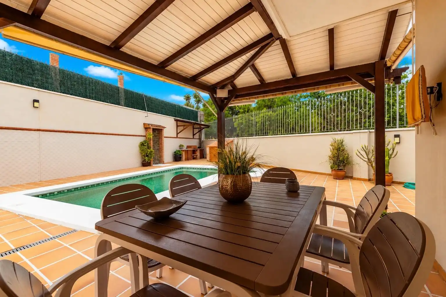 Terrace of Houses for sale in Alhaurín de la Torre  with Air Conditioner, Heating and Swimming Pool