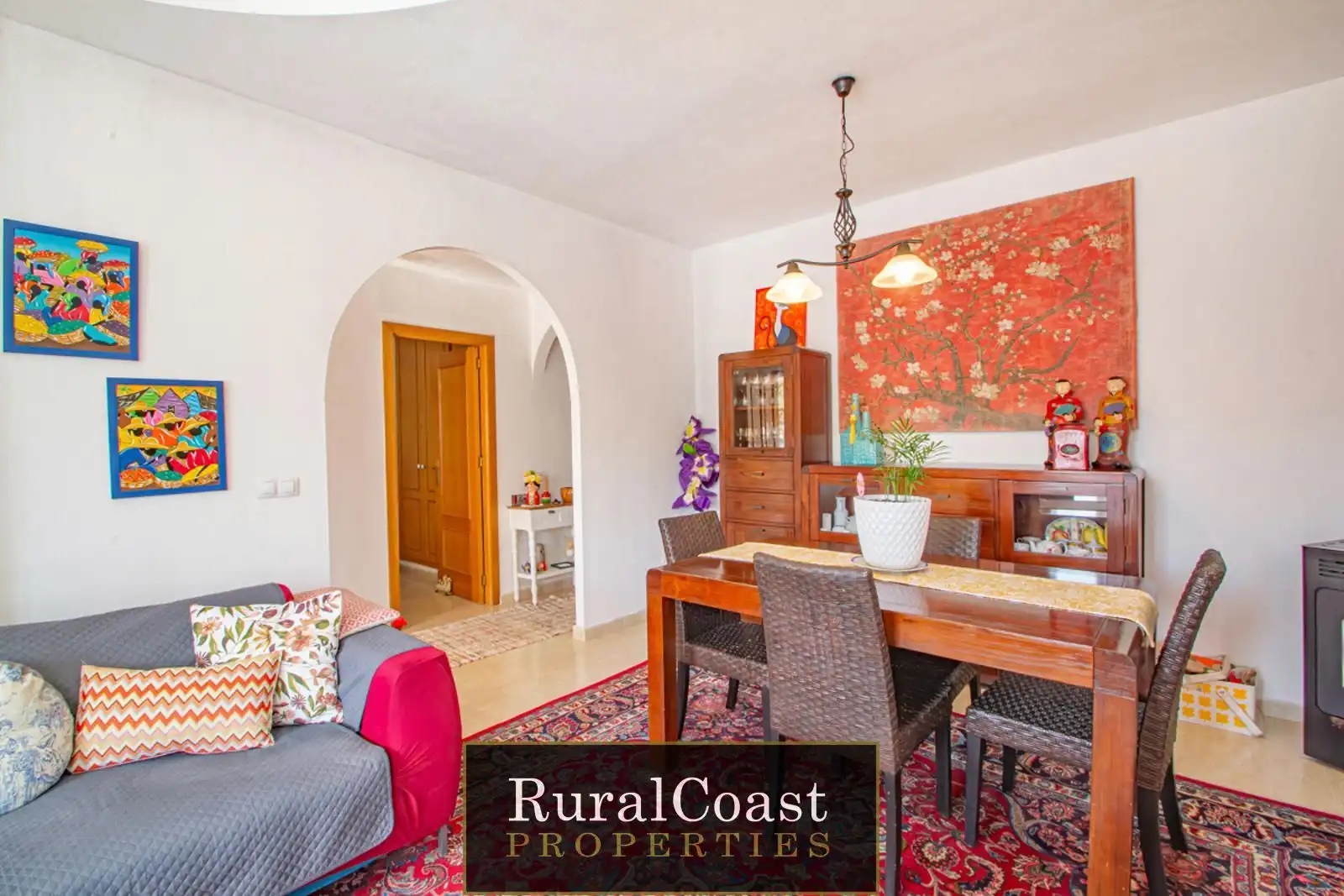 Comedor de Casa o chalet en venta en Busot con Calefacción, Terraza y Trastero