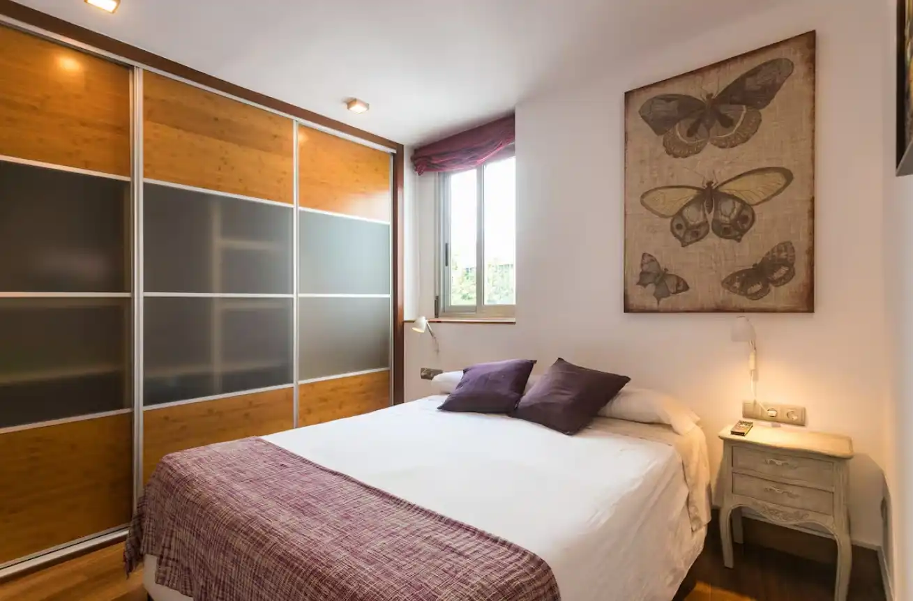 Habitación de Apartamento de alquiler en Alicante / Alacant con Aire acondicionado, Calefacción y Parquet