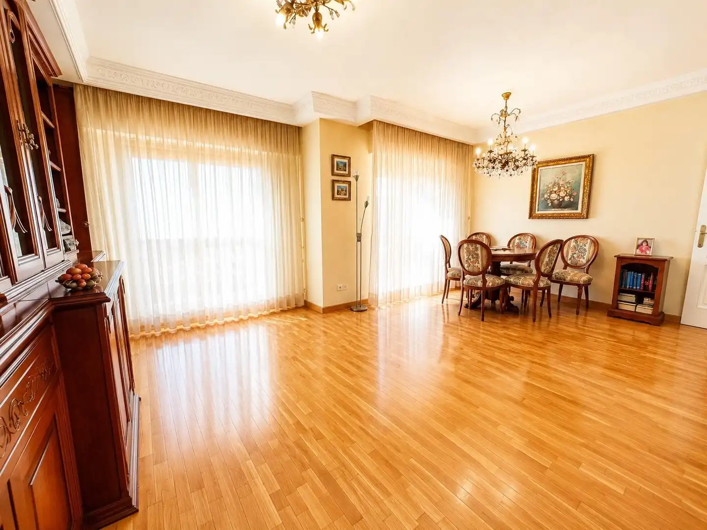 Sala de estar de Piso en venta en Crevillent con Aire acondicionado, Calefacción y Parquet