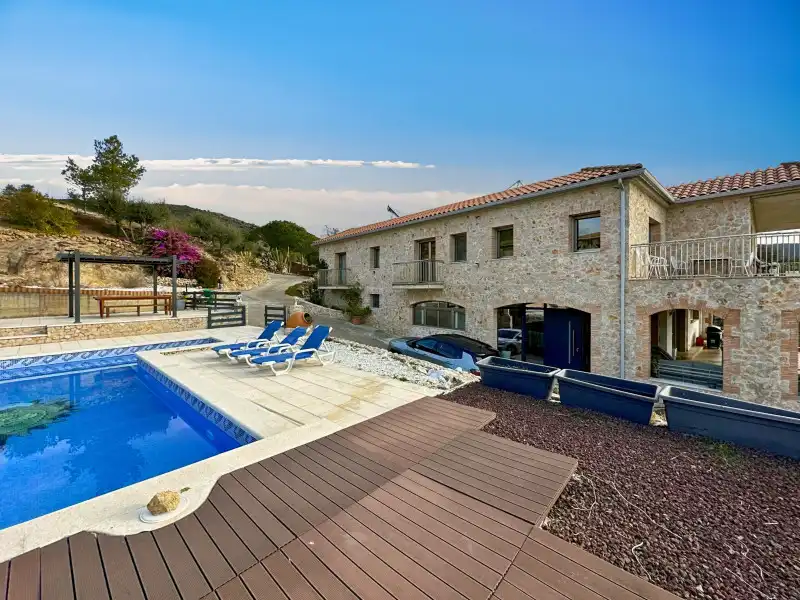 Exterior view of Houses for sale in Vilajuïga  with Air Conditioner, Heating and Terrace