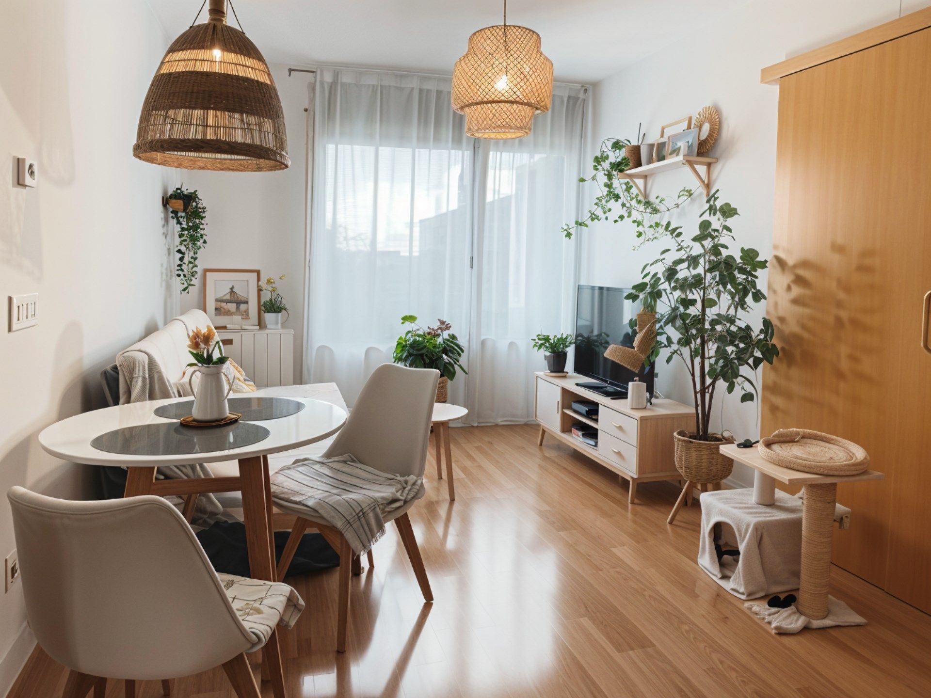 Sala de estar de Dúplex en venta en Figueres con Calefacción y Terraza