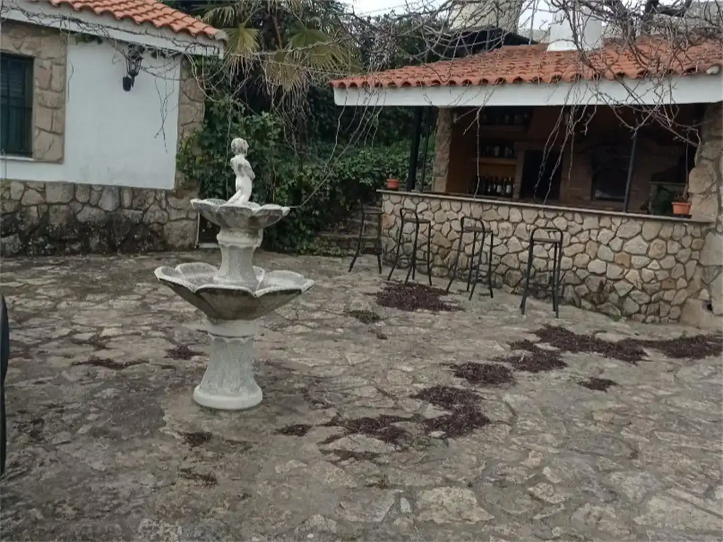 Terraza de Casa o chalet en venta en Cilleros con Jardín privado, Trastero y Piscina