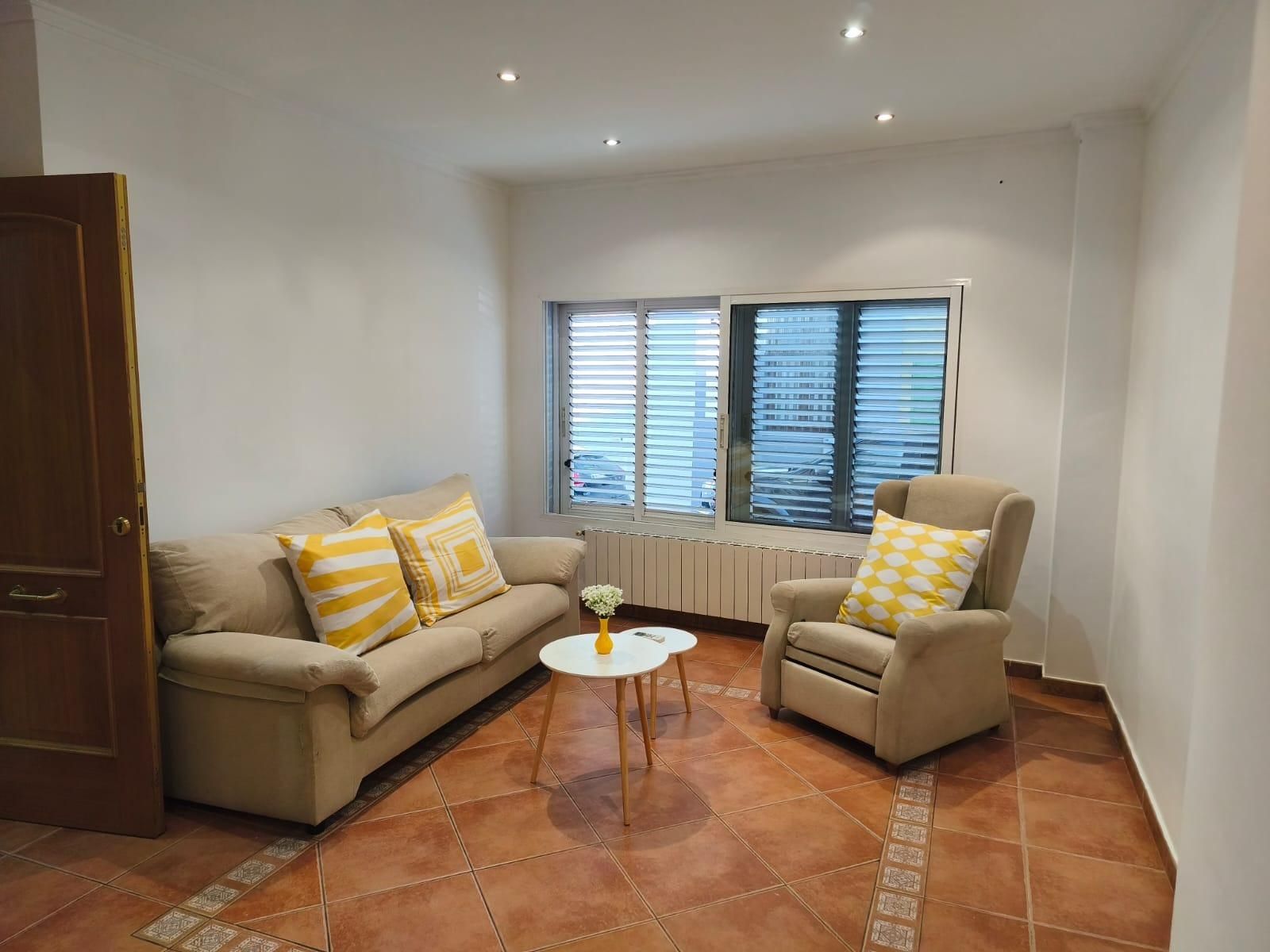 Living room of Planta baja to rent in Alboraya  with Air Conditioner, Terrace and Furnished