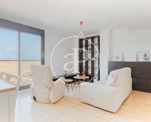 Living room of Flat to rent in  Valencia Capital  with Air Conditioner, Heating and Terrace