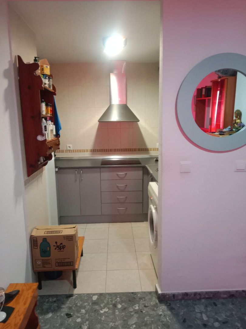 Kitchen of Flat for sale in Churriana de la Vega  with Furnished