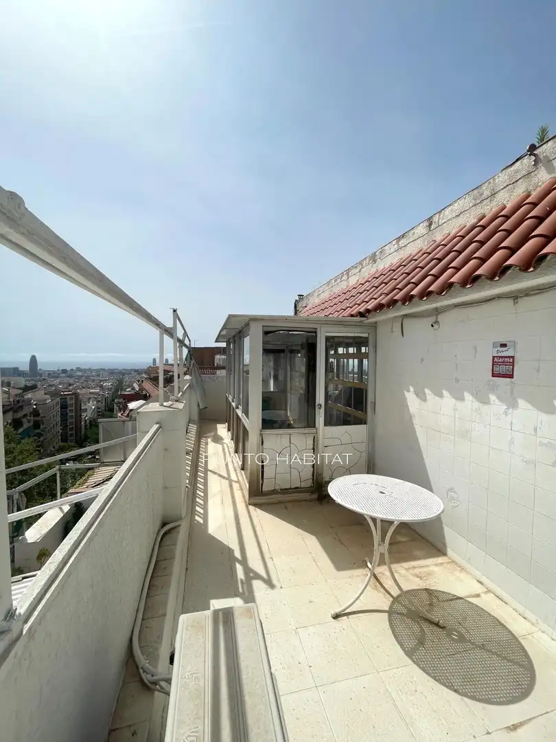 Terrasse von Dachboden zum Verkauf in Barcelona mit Terrasse