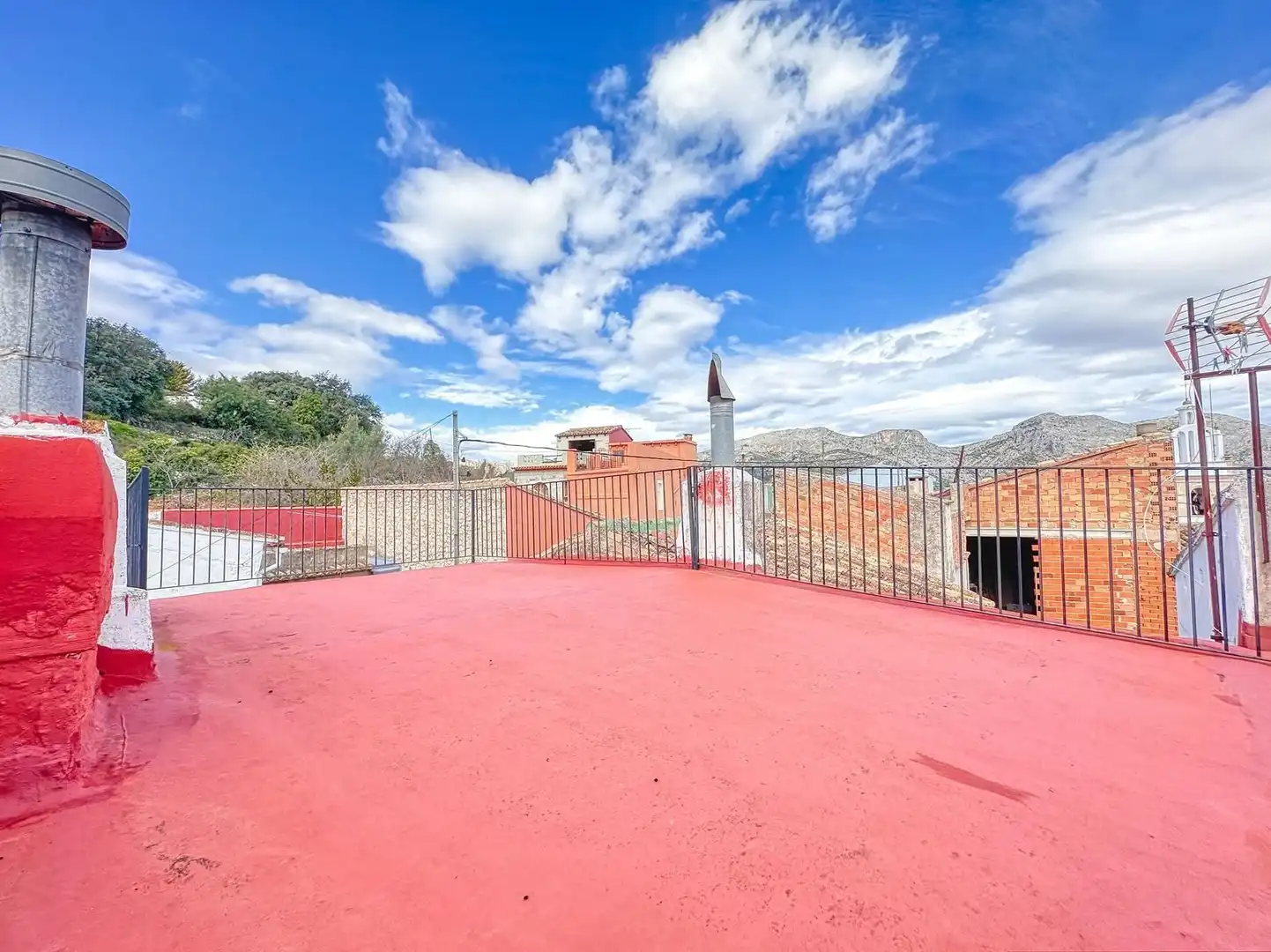 Terraza de Finca rústica en venta en La Vall de Laguar con Calefacción y Terraza