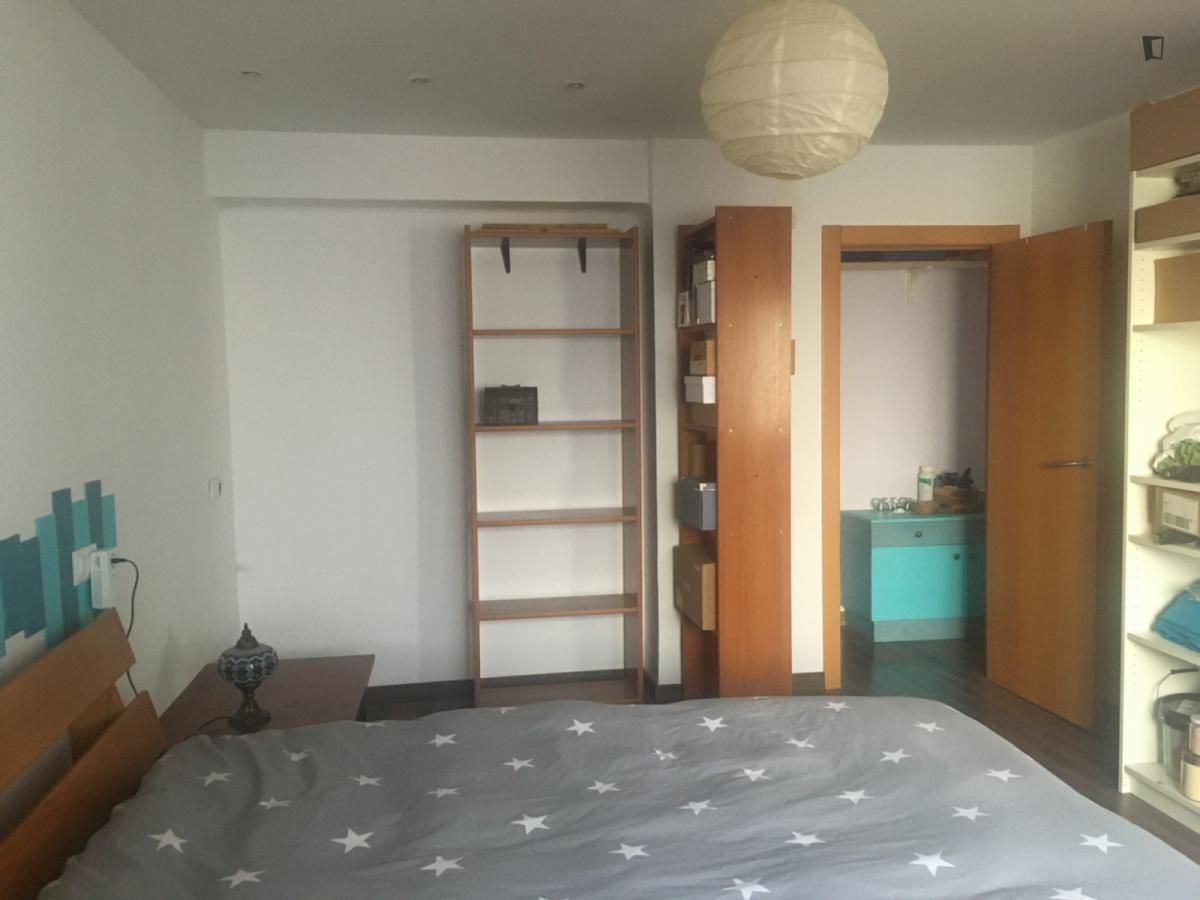 Bedroom of Apartment to share in  Valencia Capital  with Furnished, Oven and Washing machine