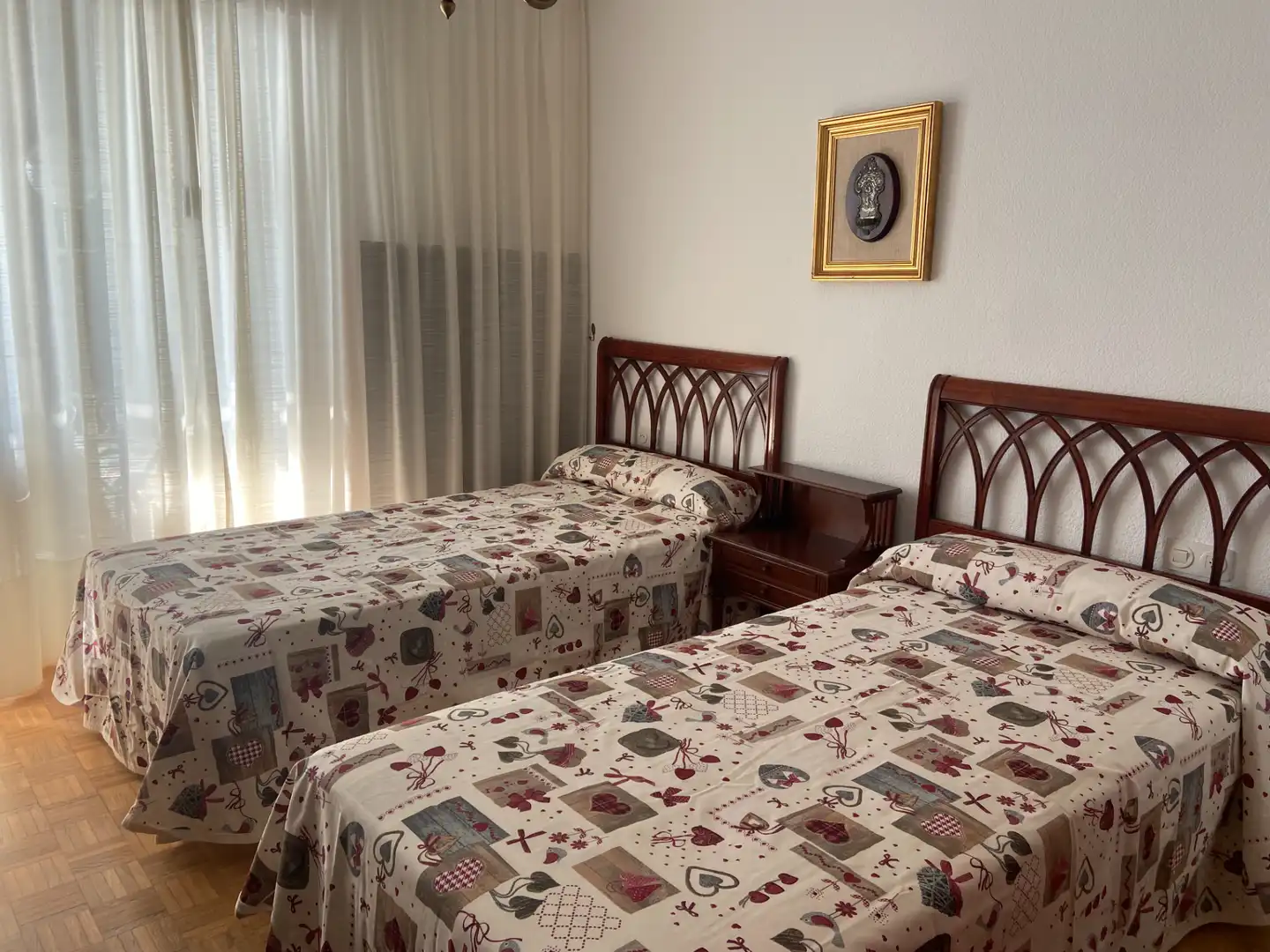Bedroom of Flat for rent in Benidorm  with Heating, Parquet flooring and Terrace