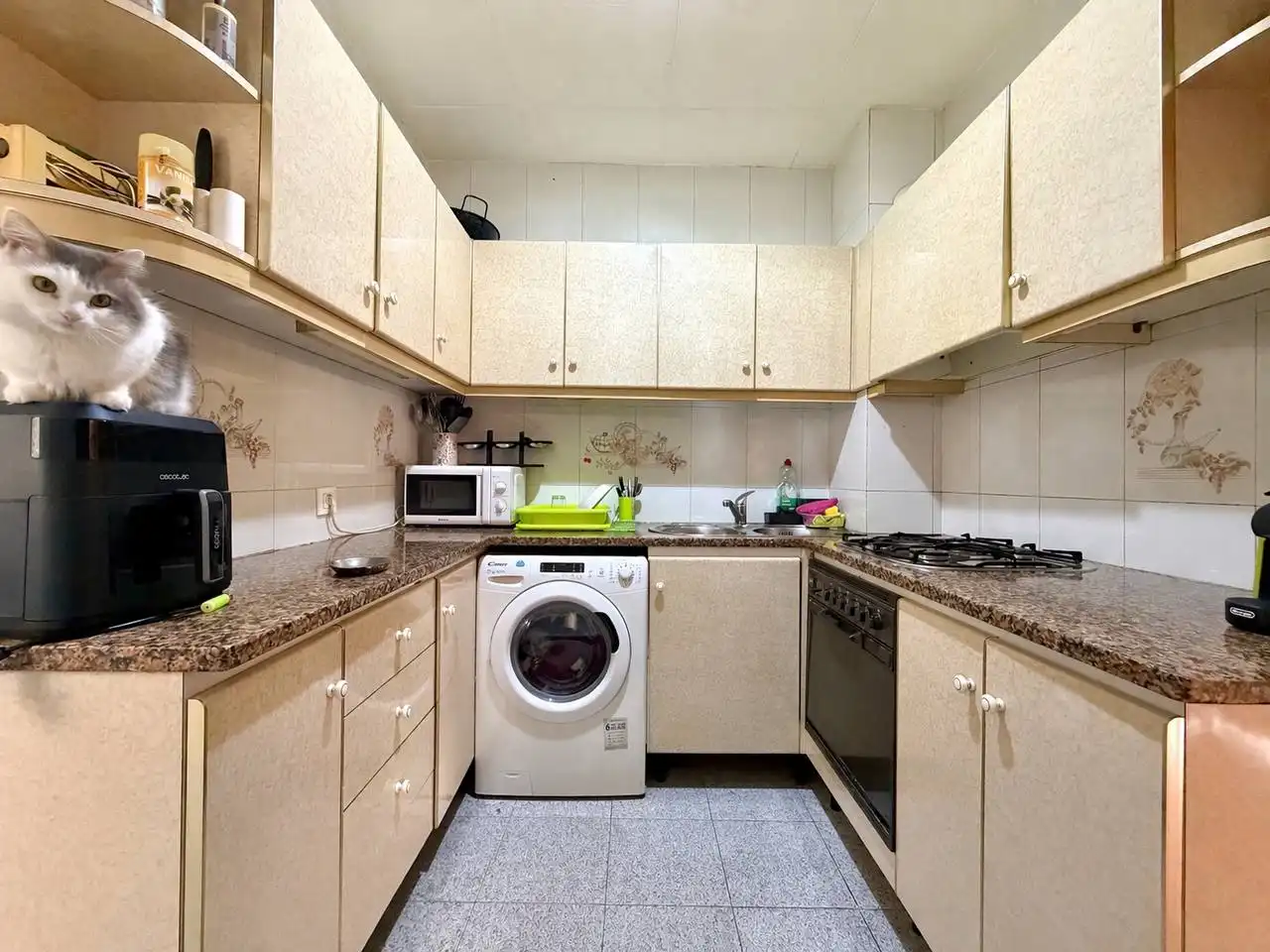 Cocina de Piso en venta en Barcelona con Aire acondicionado y Amueblado