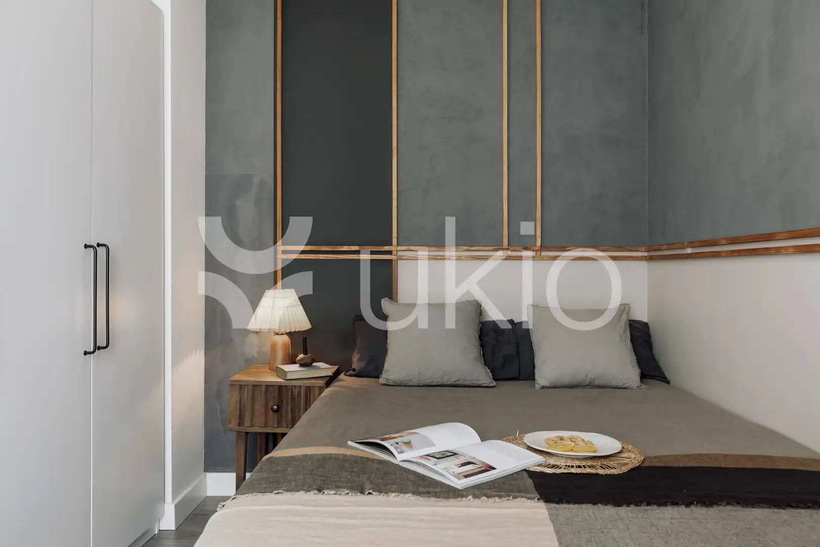 Bedroom of Apartments for rent in Barcelona  with Air Conditioner, Heating and Parquet flooring
