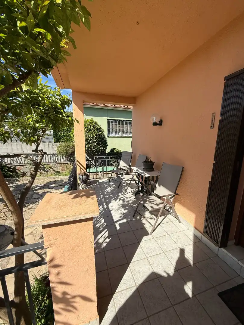 Terraza de Casa o chalet en venta en Palafolls con Calefacción y Jardín privado