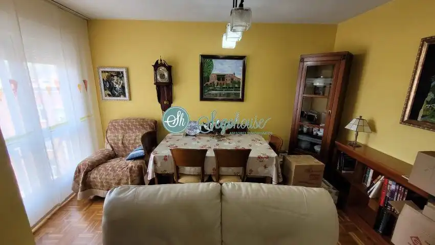 Dining room of Flat for sale in Segovia  with Heating, Parquet flooring and Terrace