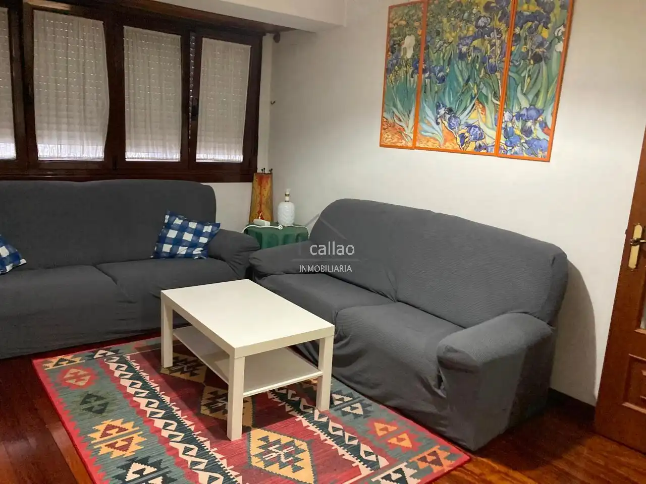Wohnzimmer von Wohnung zur Miete in Ferrol mit Heizung und Möbliert