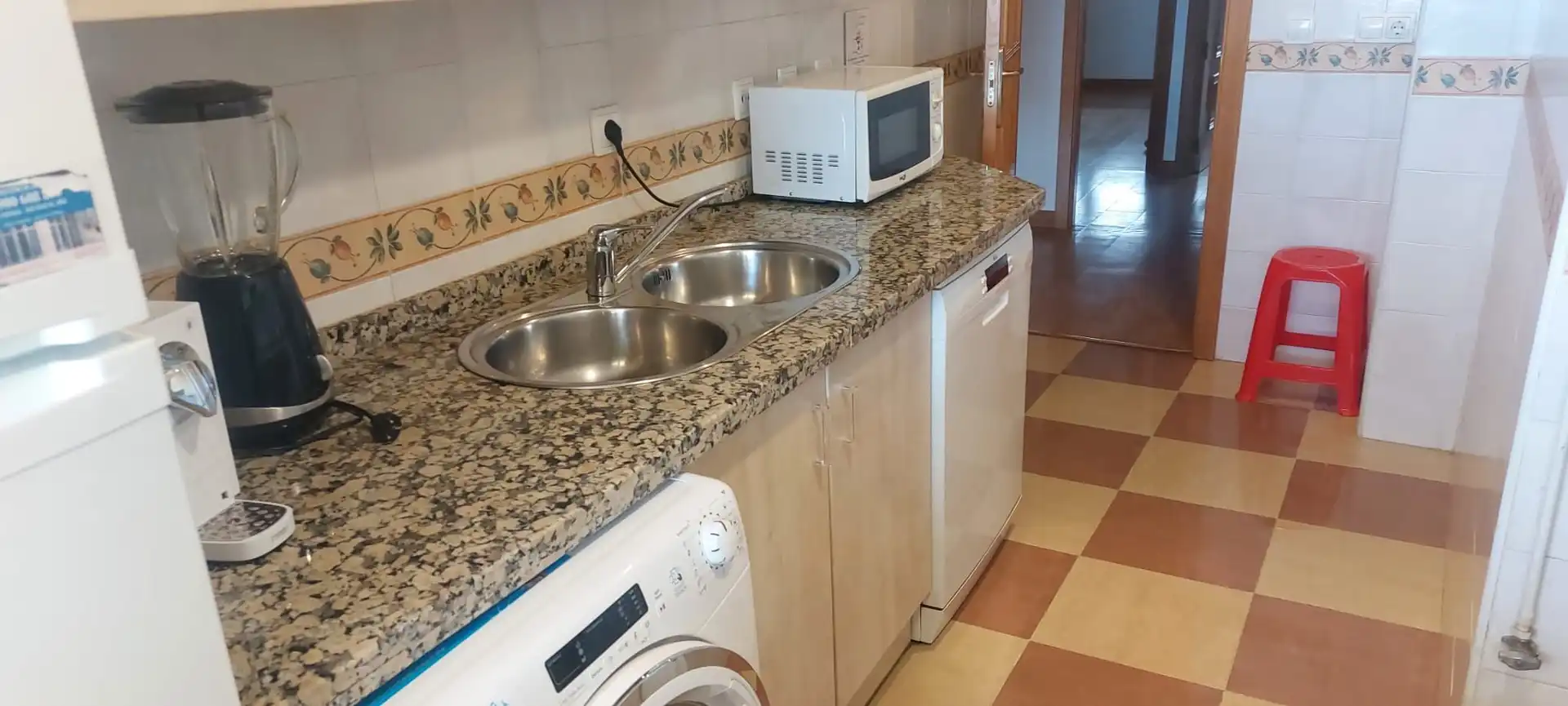 Cuina de Pis de lloguer en Málaga amb Aire condicionat, Calefacció i Parquet