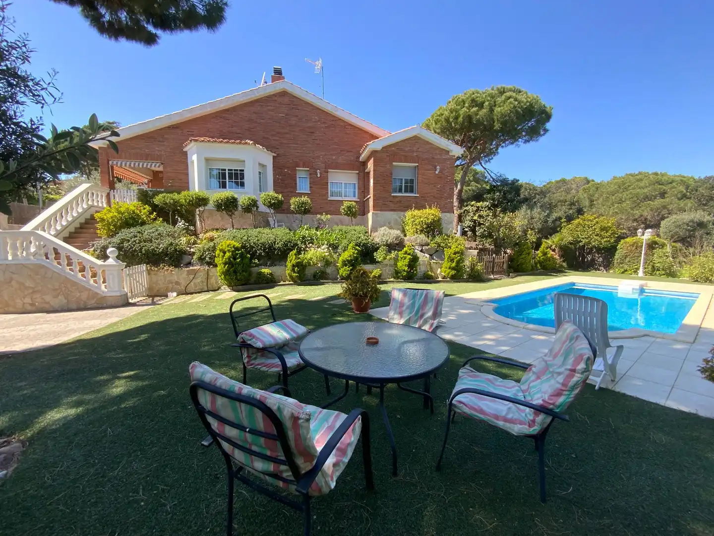 Jardín de Casa o chalet en venta en Sant Vicenç de Montalt con Calefacción, Jardín privado y Trastero