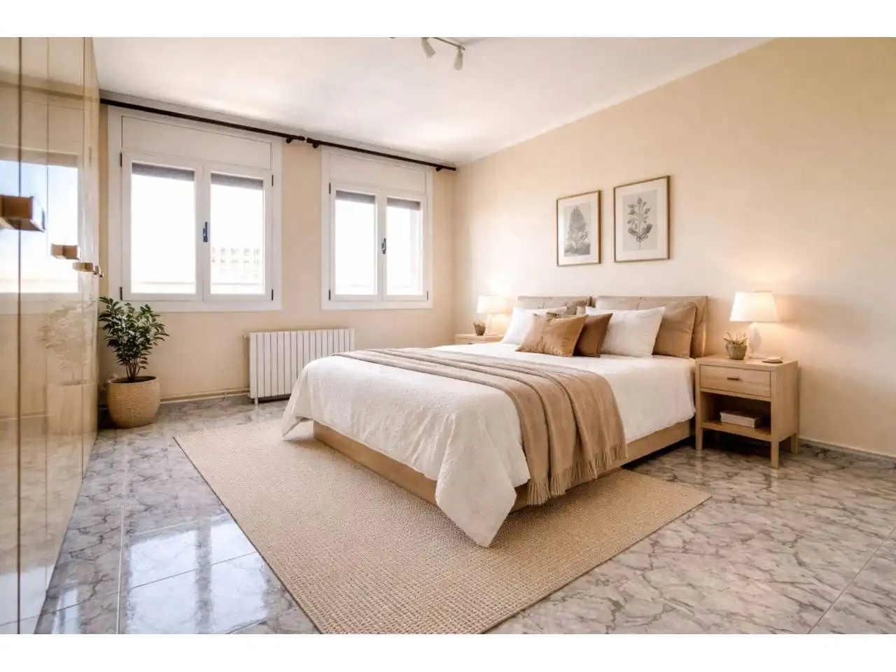 Bedroom of Flat for sale in Cerdanyola del Vallès  with Heating and Balcony