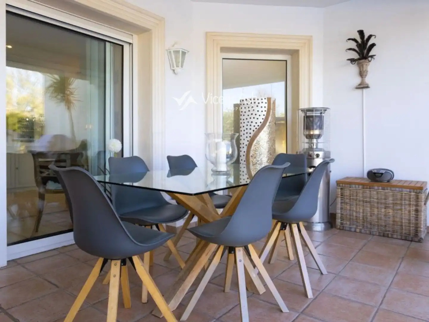 Terrace of Houses for sale in Jávea / Xàbia  with Air Conditioner, Terrace and Swimming Pool