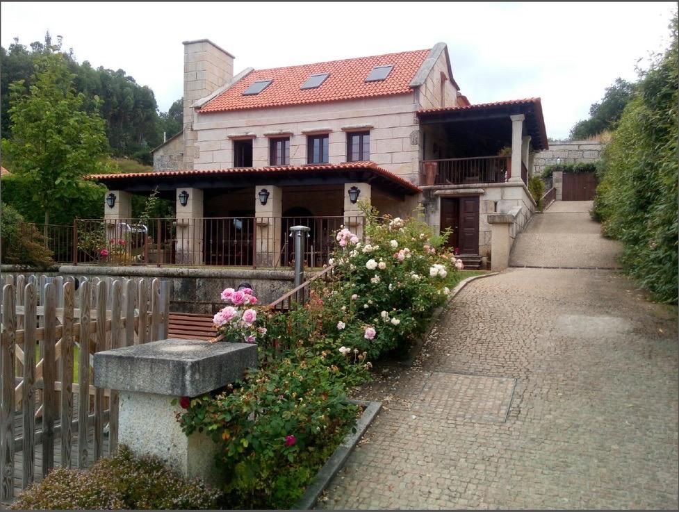Vista exterior de Finca rústica en venta en Ponte Caldelas con Calefacción, Jardín privado y Terraza