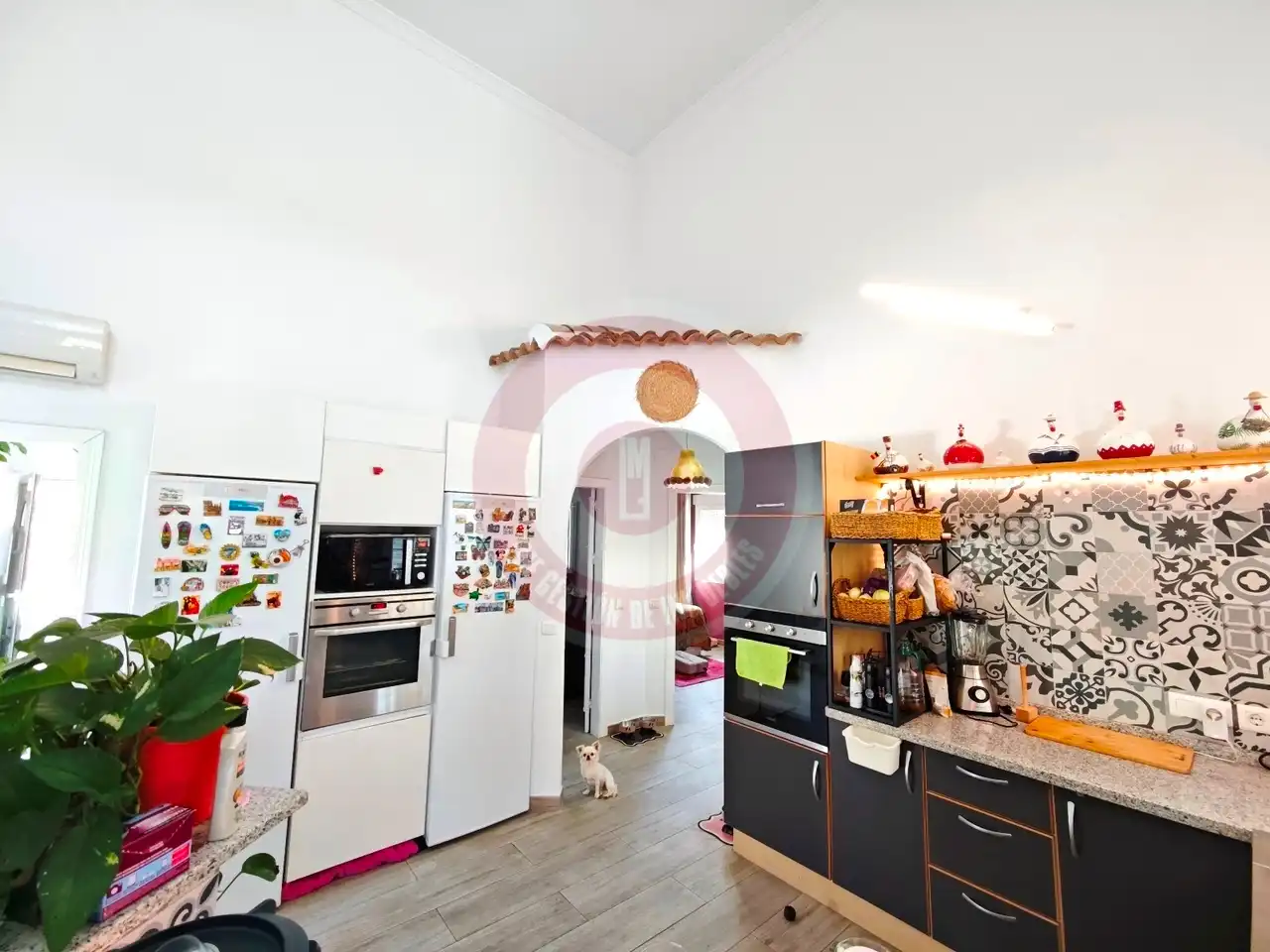 Cocina de Casa o chalet en venta en Arenas con Aire acondicionado, Jardín privado y Terraza