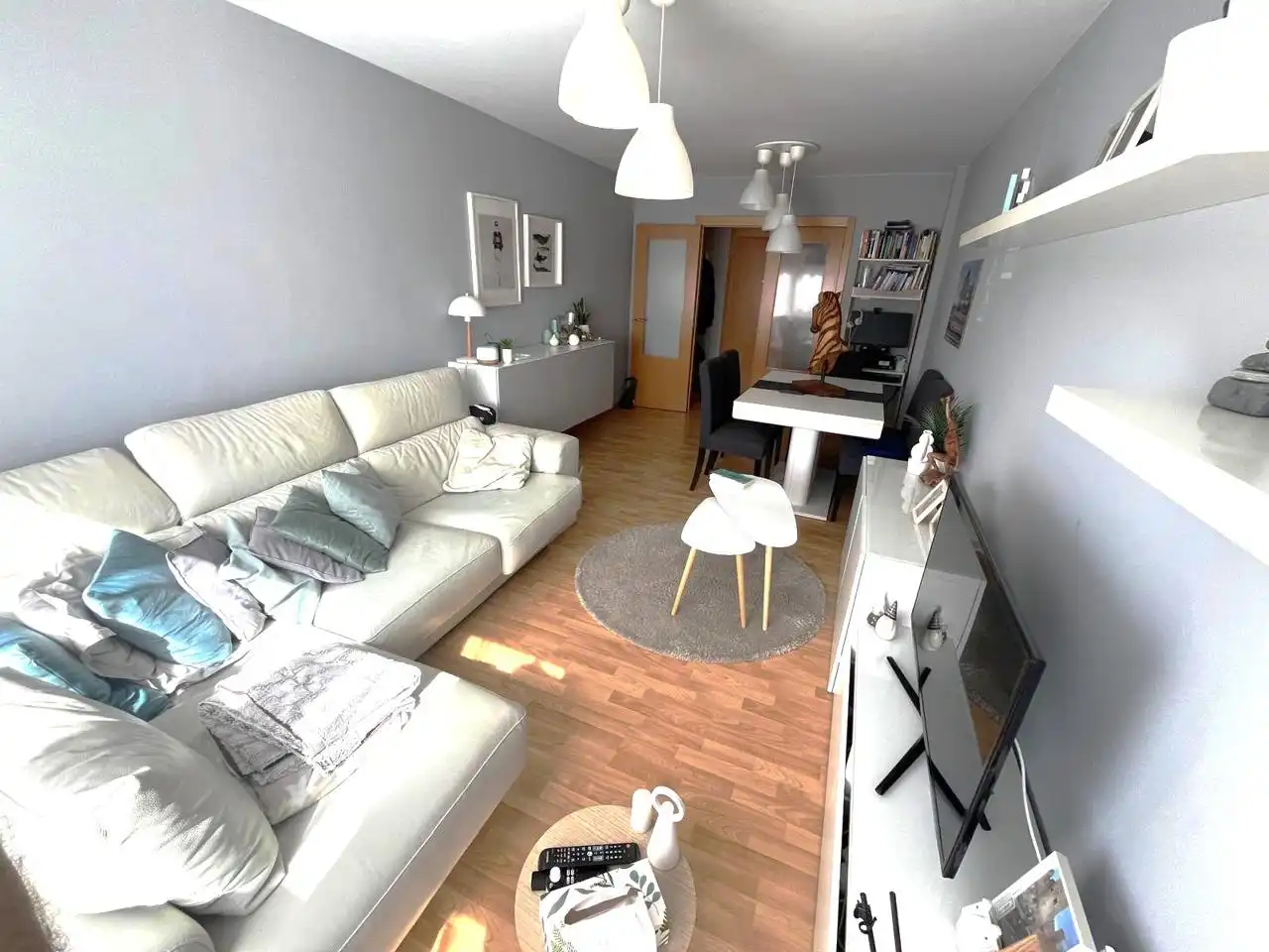 Sala de estar de Piso en venta en Villalbilla de Burgos con Calefacción y Trastero