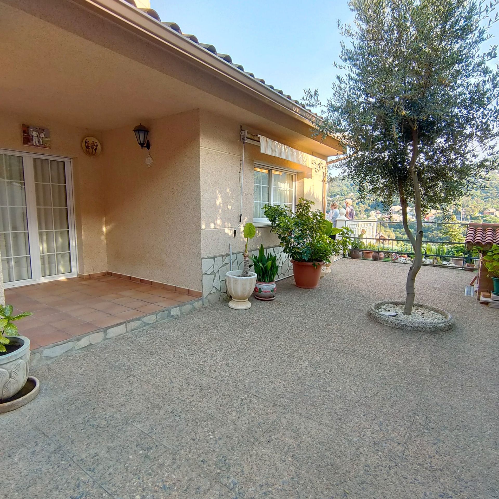 Vista exterior de Casa o xalet en venda en Sant Fost de Campsentelles amb Calefacció, Jardí privat i Terrassa