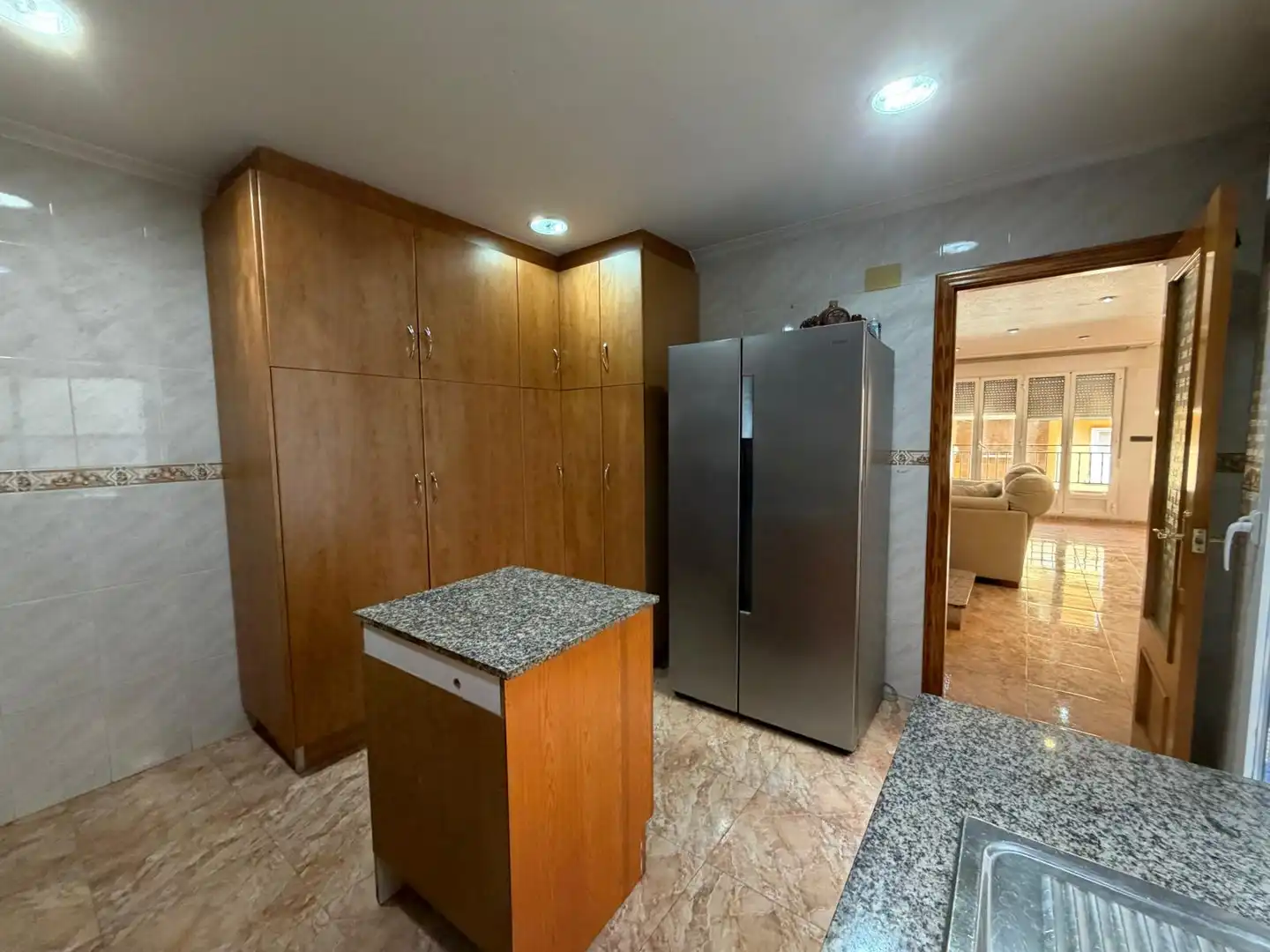 Kitchen of Houses for sale in Catral  with Air Conditioner, Terrace and Furnished